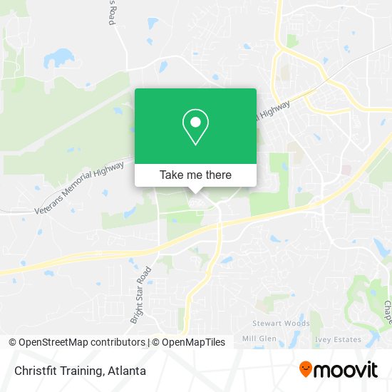 Christfit Training map