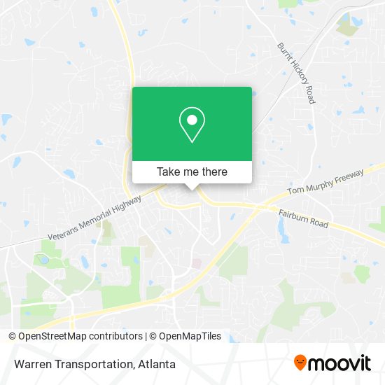 Mapa de Warren Transportation