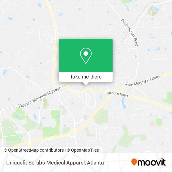 Uniquefit Scrubs Medical Apparel map