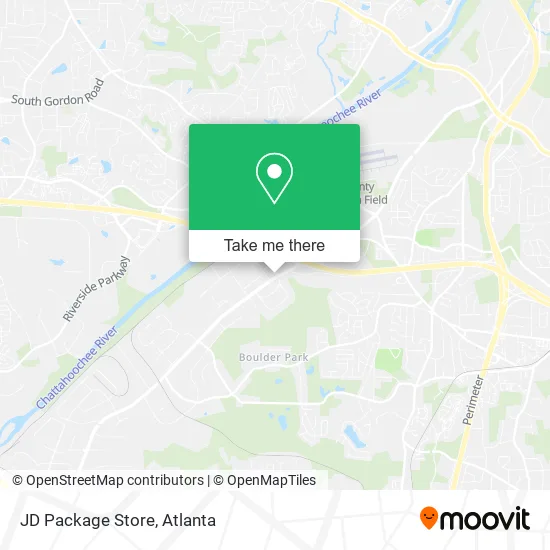 JD Package Store map