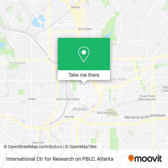 Mapa de International Ctr for Research on PBLC