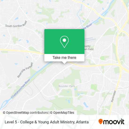 Mapa de Level 5 - College & Young Adult Ministry
