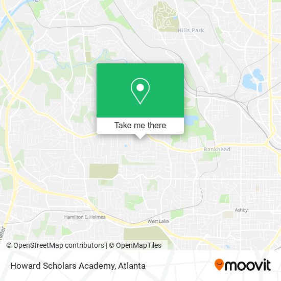 Mapa de Howard Scholars Academy