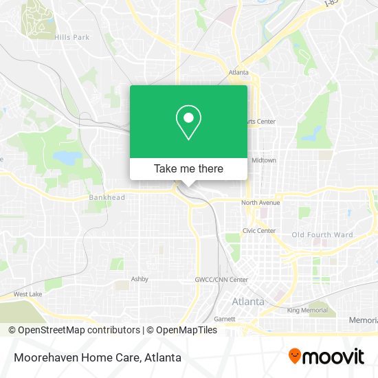 Mapa de Moorehaven Home Care