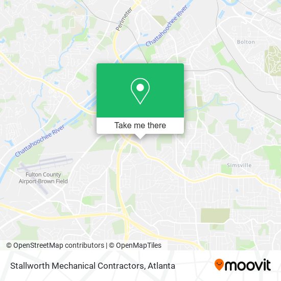 Stallworth Mechanical Contractors map