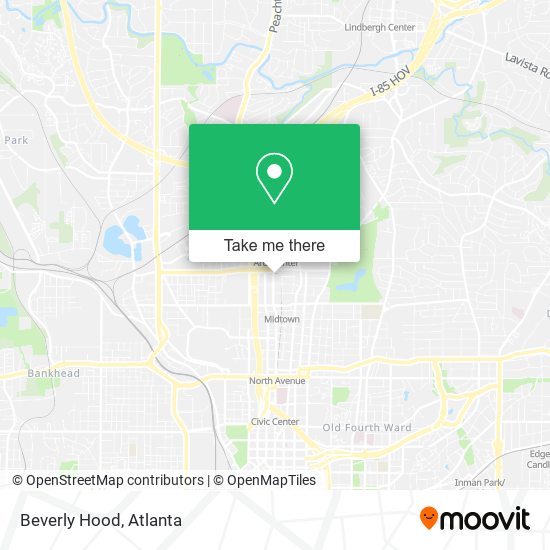 Beverly Hood map