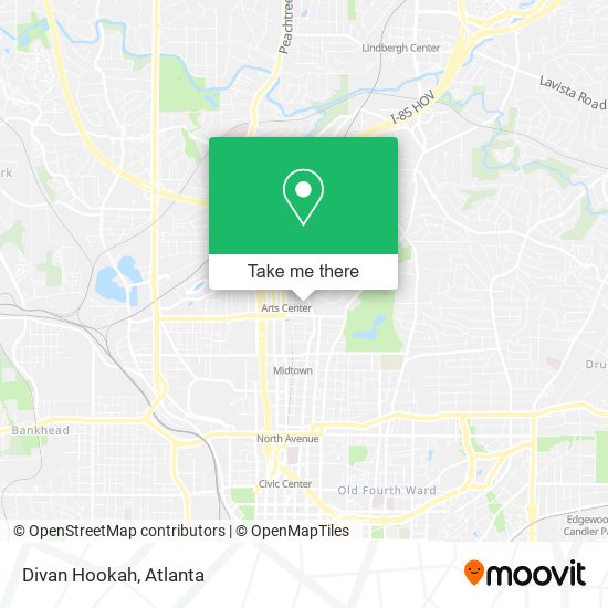 Divan Hookah map