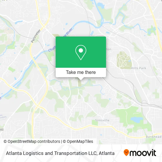 Atlanta Logistics and Transportation LLC map