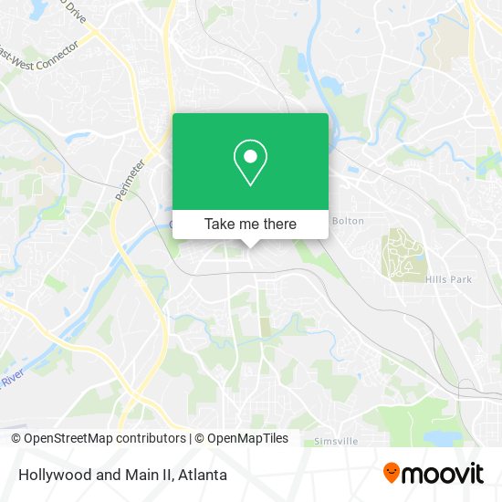 Hollywood and Main II map