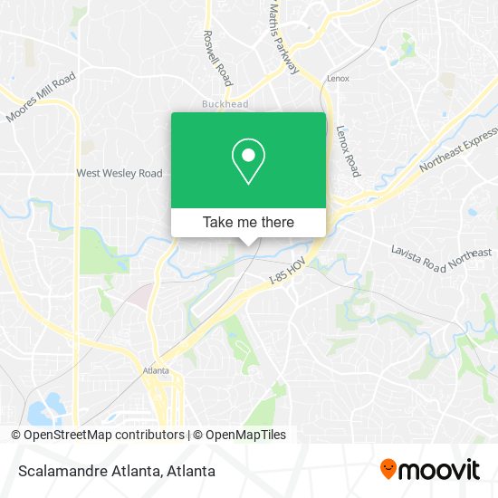 Scalamandre Atlanta map