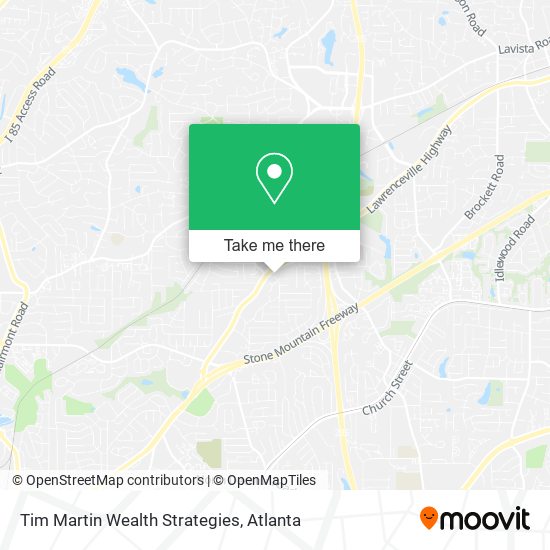 Tim Martin Wealth Strategies map