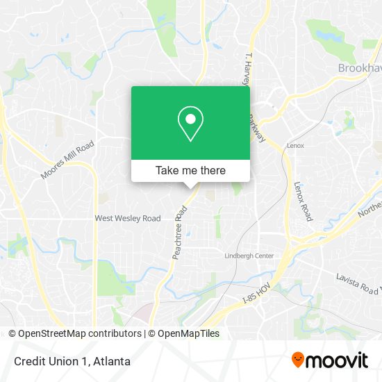 Credit Union 1 map