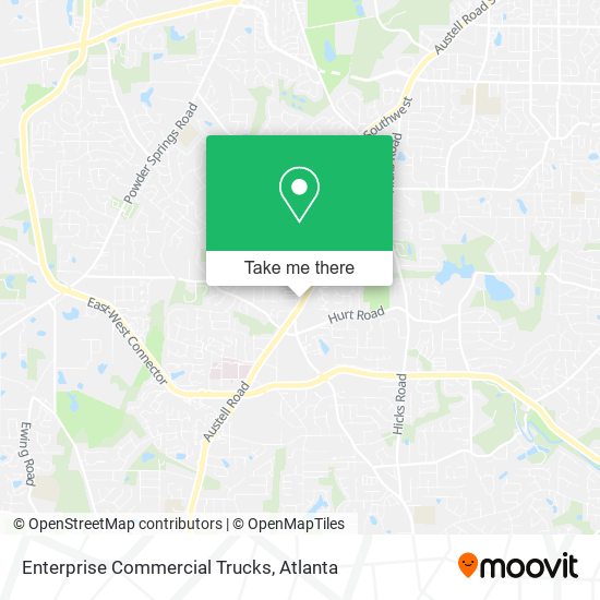 Enterprise Commercial Trucks map