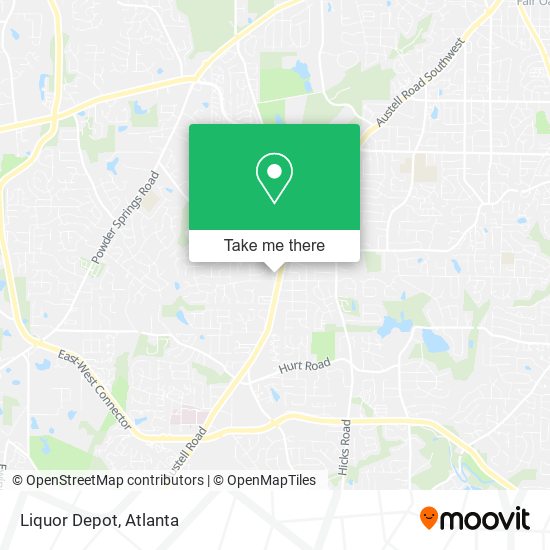 Liquor Depot map