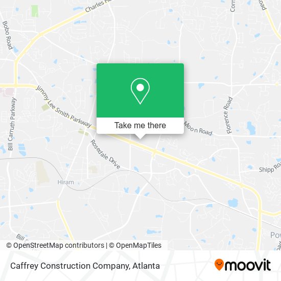 Mapa de Caffrey Construction Company