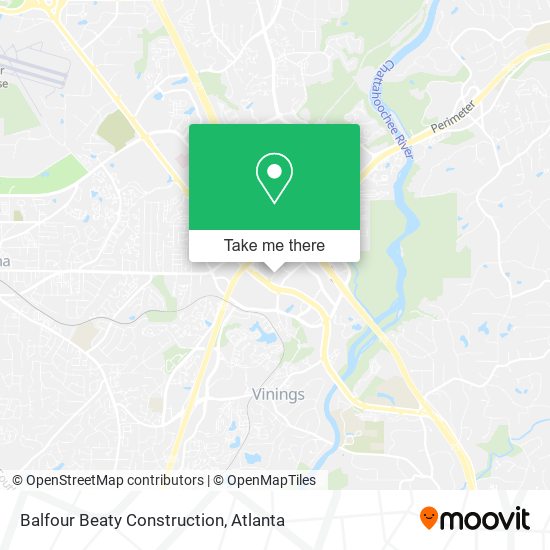 Mapa de Balfour Beaty Construction