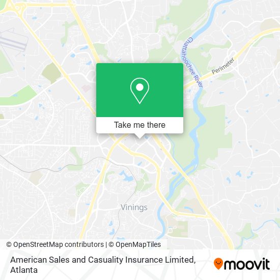 Mapa de American Sales and Casuality Insurance Limited