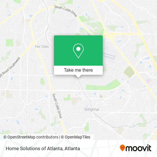 Mapa de Home Solutions of Atlanta