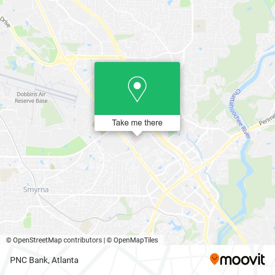 PNC Bank map