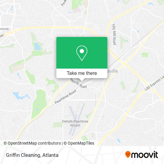 Griffin Cleaning map