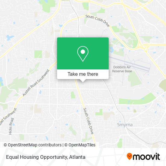 Mapa de Equal Housing Opportunity