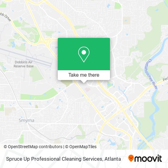 Spruce Up Professional Cleaning Services map