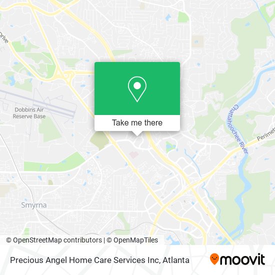 Mapa de Precious Angel Home Care Services Inc