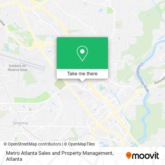 Metro Atlanta Sales and Property Management map