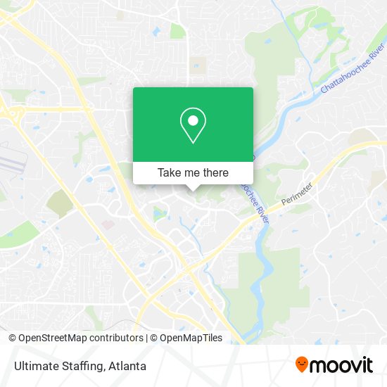 Mapa de Ultimate Staffing
