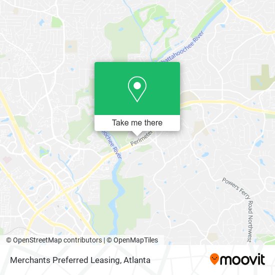 Merchants Preferred Leasing map