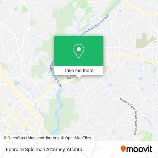 Ephraim Spielman Attorney map