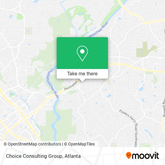 Choice Consulting Group map