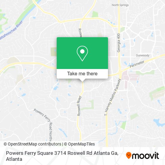 Powers Ferry Square 3714 Roswell Rd Atlanta Ga map