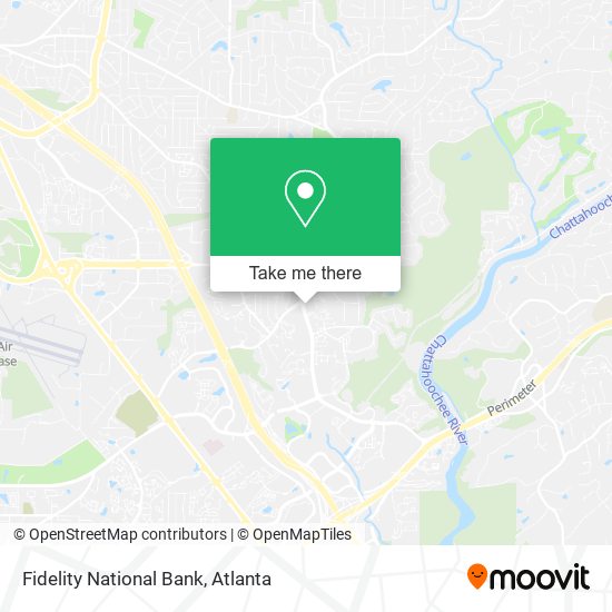 Mapa de Fidelity National Bank