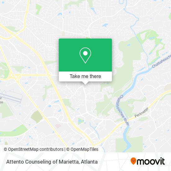 Mapa de Attento Counseling of Marietta