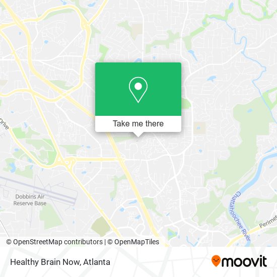 Healthy Brain Now map
