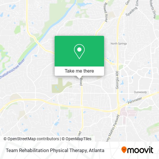 Mapa de Team Rehabilitation Physical Therapy