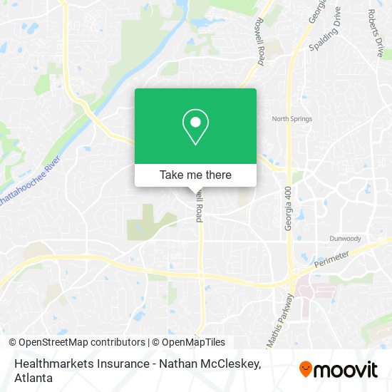 Mapa de Healthmarkets Insurance - Nathan McCleskey