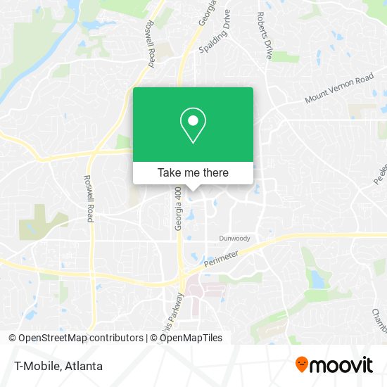 T-Mobile map