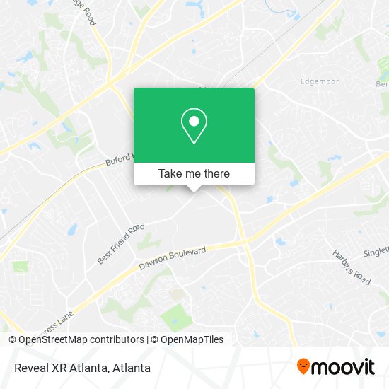 Reveal XR Atlanta map