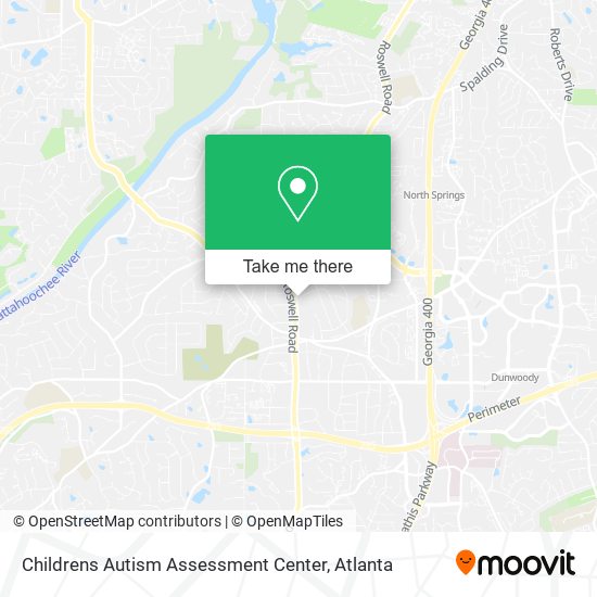 Childrens Autism Assessment Center map