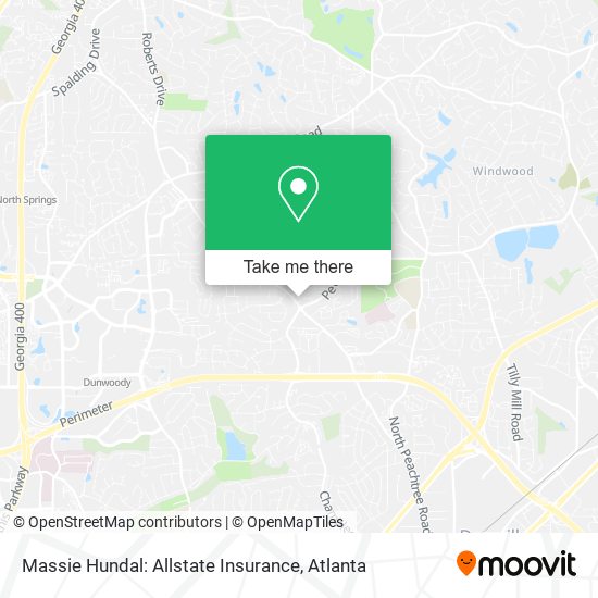 Massie Hundal: Allstate Insurance map