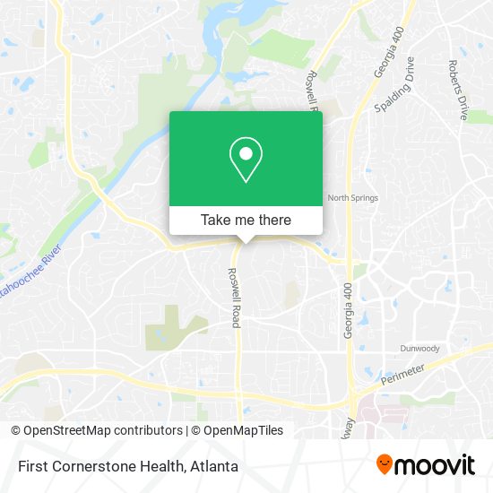 First Cornerstone Health map