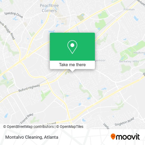 Montalvo Cleaning map