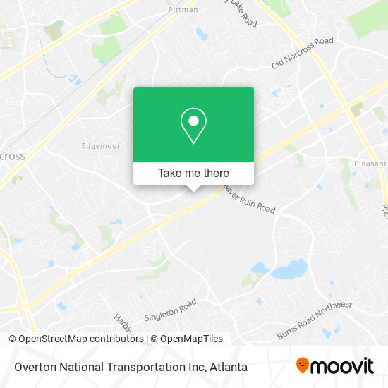 Mapa de Overton National Transportation Inc