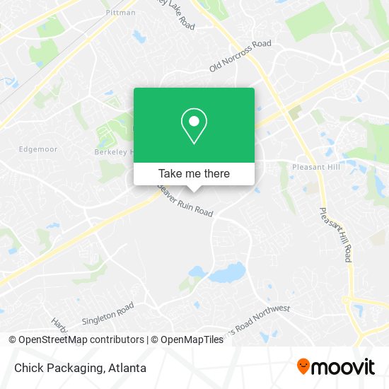 Chick Packaging map