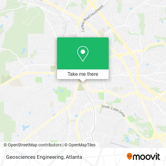 Geosciences Engineering map