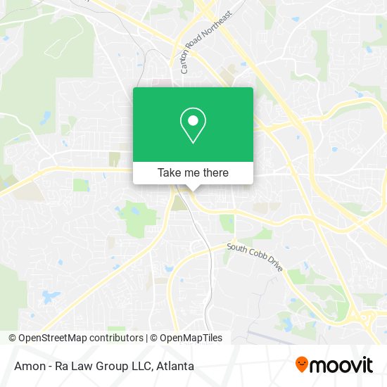 Amon - Ra Law Group LLC map