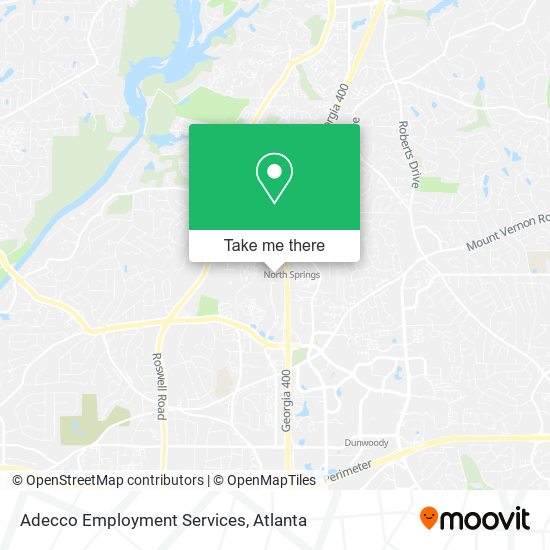 Adecco Employment Services map