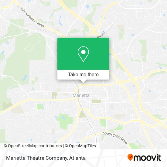 Marietta Theatre Company map